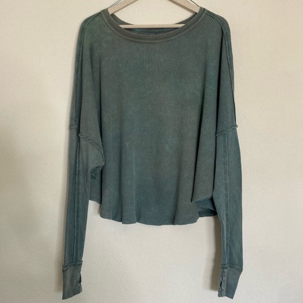 We The Free by Free People Microphone Drop Thermal Top - Picture 2 of 11